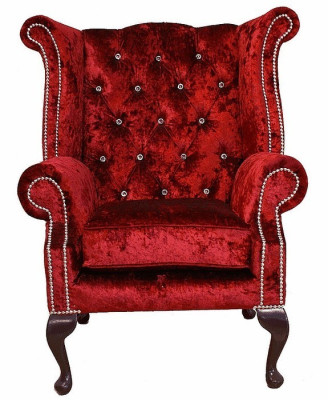Ohrensessel Chesterfield Sessel Sitz Club Lounge Fernseh Sofa Relaxsessel Neu