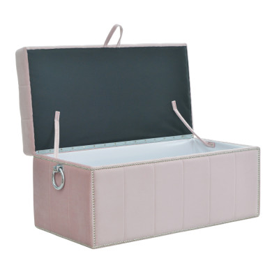 Hocker Fußhocker Ottoman Sitzhocker Sitzpouf Wohnzimmer Designer Kufer