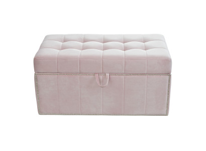 Hocker Fußhocker Ottoman Sitzhocker Sitzpouf Wohnzimmer Designer Kufer