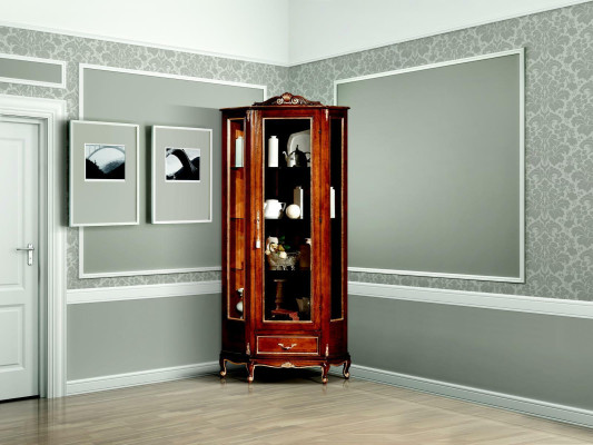 Eckvitrine Schrank Design Vitrine Schränke Designer Möbel Italienische Möbel Regale Regal