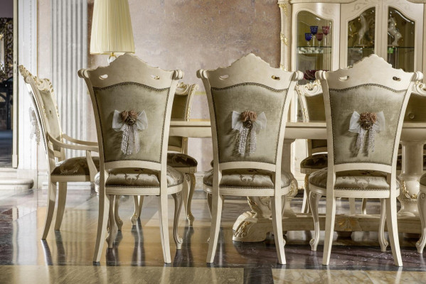 Tisch Luxus Esstisch Italienische Design Möbel Einrichtung Tische Massivholz