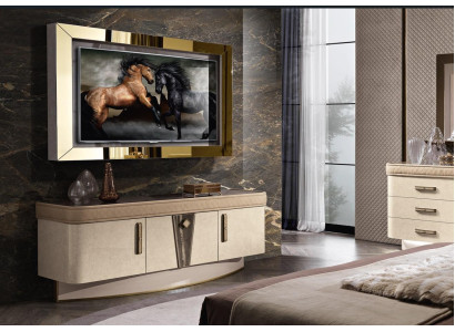 Set Modern Wohnwand Kommode RTV Wohnzimmer Wohnwände Wohnzimmer Set TV-Rahmen