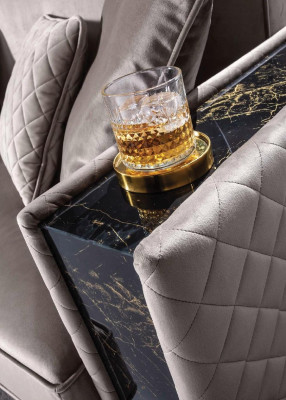 Sessel Couch Polster Sitz Designer Textil 1 Sitzer Couchen Polster Modern Design