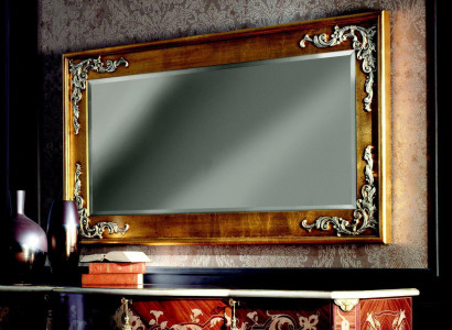 Designer Moderner Großer Spiegel Wandspiegel Echt Holz Rahmen Hängespiegel Klassik Neu