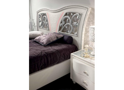 Bettrahmen Holz Doppel Schlafzimmer Weiß Modern Doppelbett Möbel Bett Betten Neu