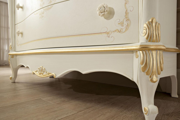 Kommode Schlafzimmer Kommoden Klassische Holz Sideboard Schrank Hochschrank Neu