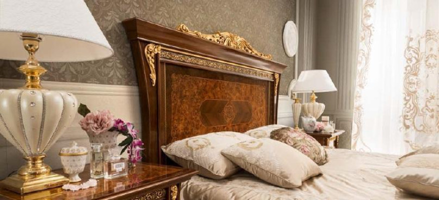 Doppelbett Betten Schlafzimmer Designbetten Bizzotto Möbel Massiv Holz Bett Neu