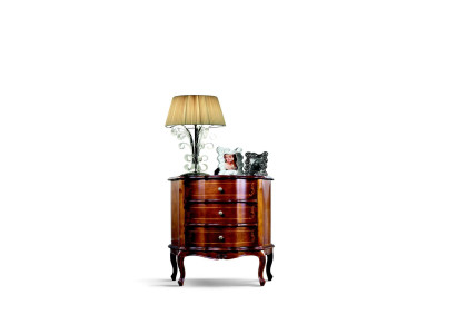 Italienische Möbel Design Kommode Schrank Braun Luxus Holz Möbel Stil Barock