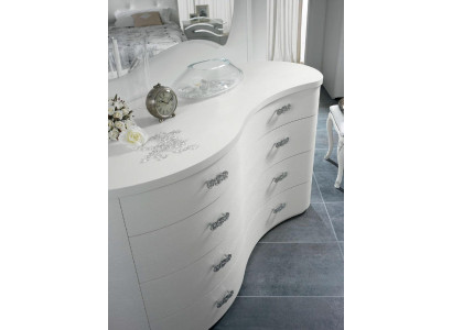 Kommode Weiß Italienische Stil Holz Möbel Kommoden Klassische Möbel Design Neu
