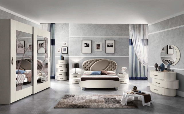 Chesterfield Doppelbett Bett Bettgestelle Betten Polsterbett Luxus Möbel Italien