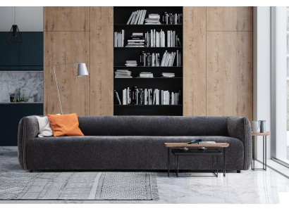 Wohnzimmer Couch Couchen Polster Sofas Design Sofa 4 Sitzer Textil