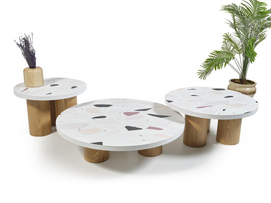 Couchtisch Kaffeetisch Designer Weiß Tisch Wohnzimmertisch Tische Neu