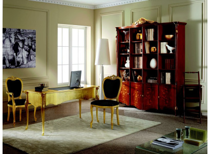 Möbel Klassischer Stil Bücherschrank Design Luxus Schrank Italien Möbel