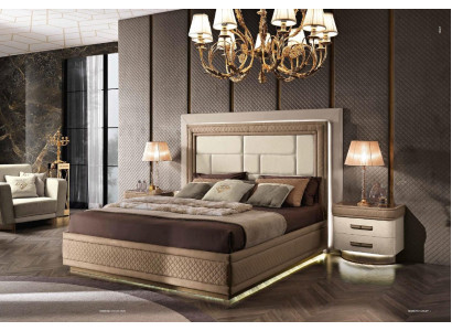 Bett Bettrahmen Holz Doppel Schlafzimmer Modern Doppelbett Möbel Luxus Betten