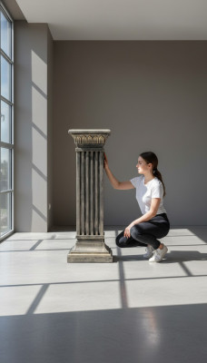 Medusa Säule Römische Säulen Marmor Skulptur Figur Deko Dekoration Ständer 1050