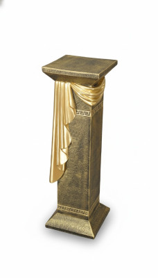 Medusa Säule Römische Säulen Marmor Skulptur Figur Deko Dekoration Ständer 1087