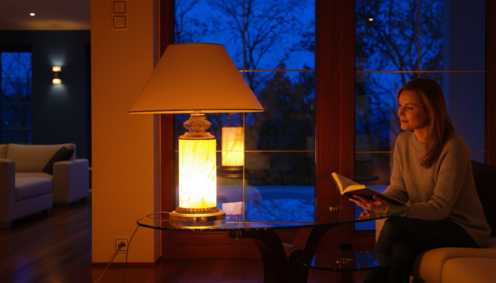 Design Lampe Tischlampe Tisch Lampen Leuchte Deko Klassische Beleuchtung 65cm