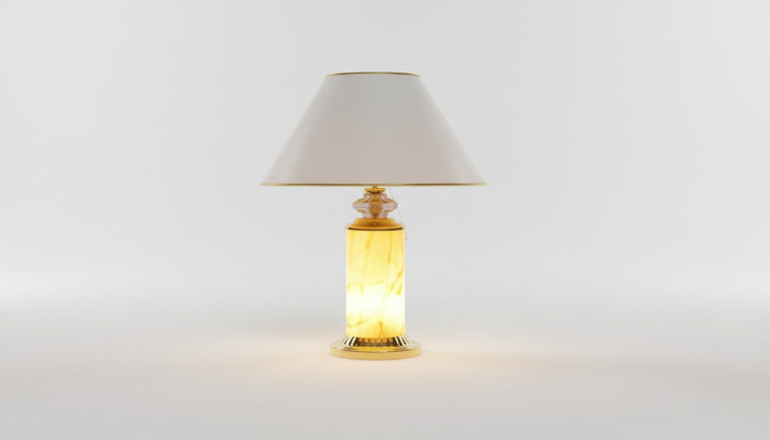 Design Lampe Tischlampe Tisch Lampen Leuchte Deko Klassische Beleuchtung 65cm