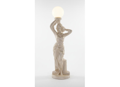Antik Stil Stehleuchte Standleuchte Leuchte Lampe Figur Skulptur Design Leuchten