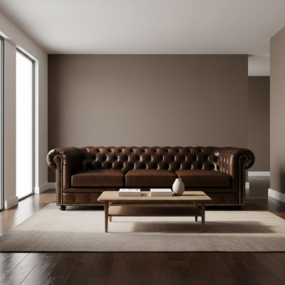 Chesterfield Sofa 2 Sitzer York Couch Polster Sofas Couchen Neu