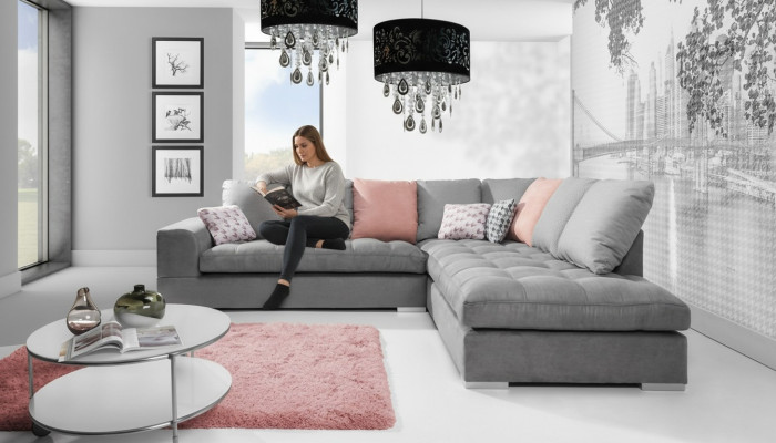 Grünes Schlafsofa für drei Personen, stilvolles 3 - Sitzer-Sofa, Sofas aus Europa