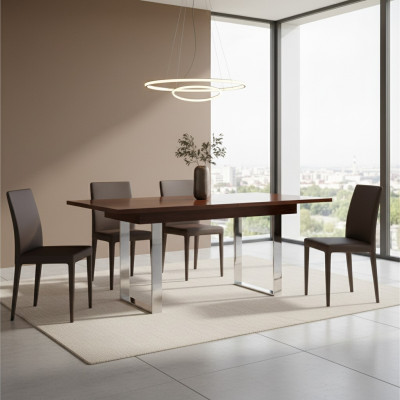 Design Klassiker Esstisch Tisch Holztisch Deko Tische Hochglanz Wohnzimmer