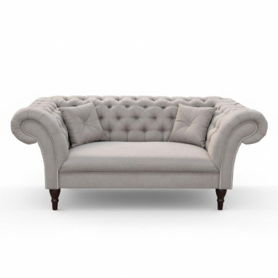 Chesterfield 2 Sitzer Couch Polster Sofa design club lounge 2er polstergarnitur