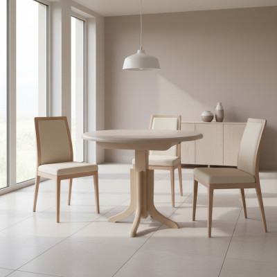Runder Esstisch Büro Tisch Tische Küchen Esszimmer Rundtisch Holz