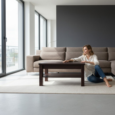 Couchtisch design beistell tisch designer holztische tische edler rechteckig