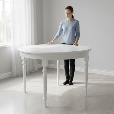 Esstisch Tisch Esszimmer Wohnzimmer Garnitur Holz Design Tische