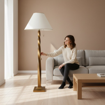 XXL Römischer Stil Stehleuchte Standleuchte Stand Leuchten Lampen Lampe 167cm