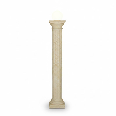 Design Säulenlampe Lampe Leuchte Lampenschirm Dekolampe Säule Stehlampe 6855 Neu