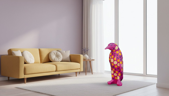 Design Pinguin Figur Statue Skulptur Figuren Skulpturen Dekoration Deko 3079 Neu