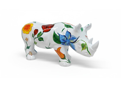 Design Nashorn Figur Statue Skulptur Figuren Skulpturen Dekoration Deko 3094 Neu