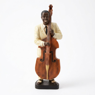 Design Kontrabaß Figur Statue Skulptur Figuren Skulpturen Dekoration 4021 Neu