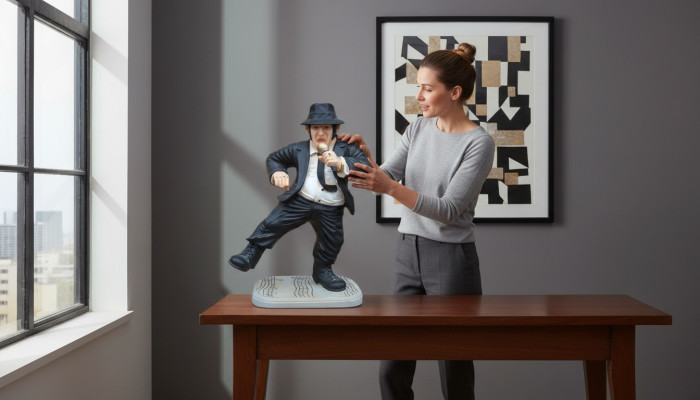 Design Blues Brothers Figur Statue Skulptur Figuren Skulpturen Dekoration 5324