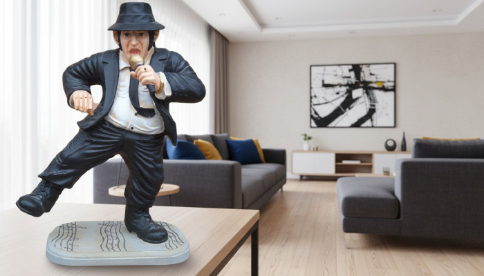 Design Blues Brothers Figur Statue Skulptur Figuren Skulpturen Dekoration 5324