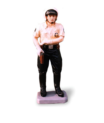 USA Highway Polizist Figur Statue Skulptur Figuren Skulpturen Dekoration Deko