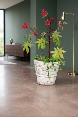 Blumenkübel Pflanz Kübel Dekoration Natur Figur Blumentöpfe Vasen Garten