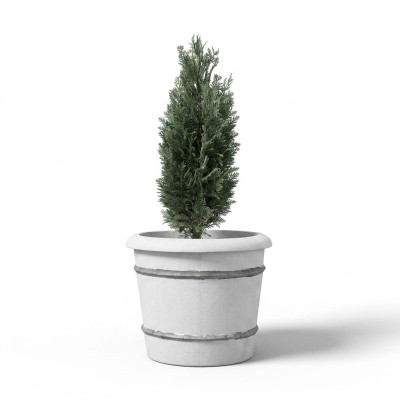 Blumenkübel Pflanz Kübel Dekoration Figur Vasen Natur Garten Blumentöpfe