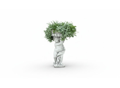 Blumenkübel Pflanz Kübel Dekoration Figur Garten Natur Blumentöpfe Vasen