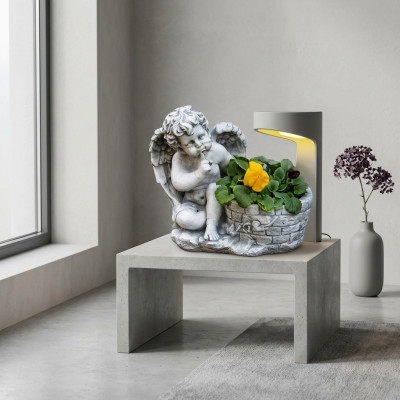 Blumenkübel Pflanz Natur Kübel Dekoration Garten Figur Vasen Blumentöpfe