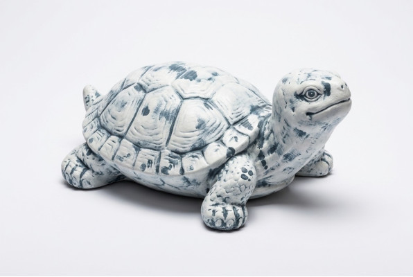 Garten Deko Schildkröte Statue Skulptur Figuren Skulpturen Design