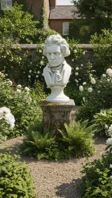 Beethoven Berühmtheit Büste Figur Skulptur Skulpturen Figuren Statuen