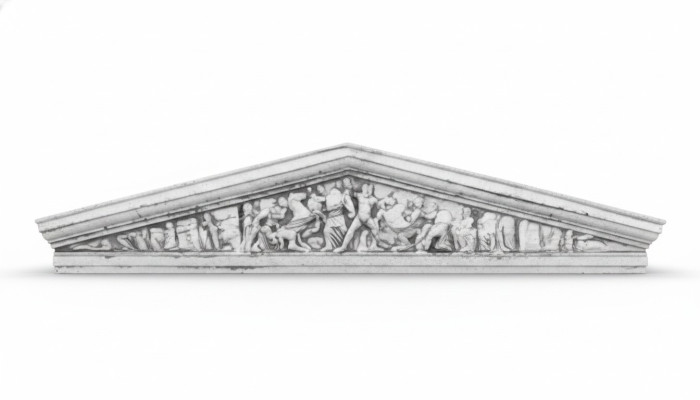 Tür Bogen Relief Antik Stil Bild Bilder Wandrelief Steinplatte Türen