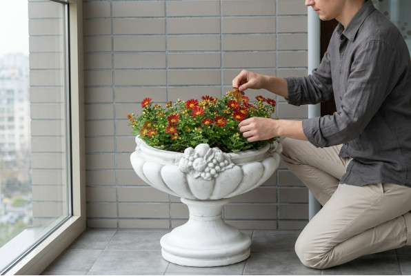 Blumentöpfe Kasten Topf Blumen Töpfe XXL Garten Beton Terrasse Dekorative