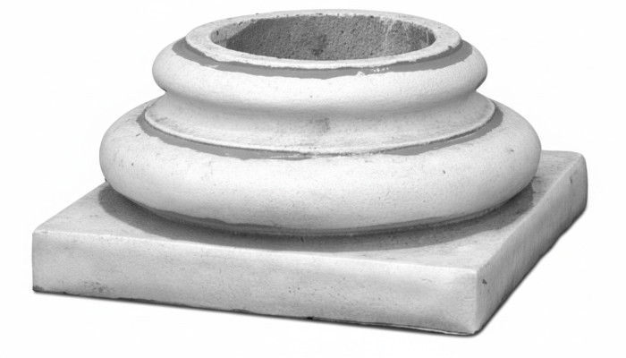 Sockel Fuß Säule Dekoration Garten Ständer Fundament Stein Antik