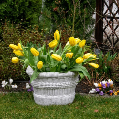 Design Blumentopf Top Dekorative Planz Kübel Gefäß Töpfe Figur Gesicht