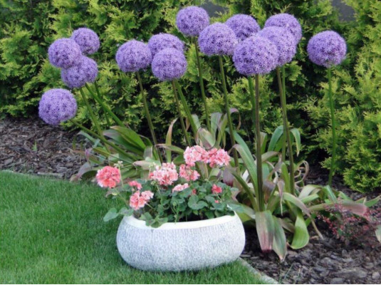 Blumenkübel Natur Pflanz Kübel Dekoration Garten Vasen Figur Blumentöpfe