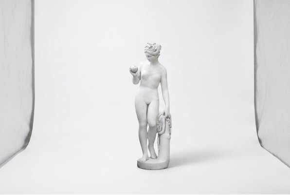 Garten Dekoration Frau 61cm Terrasse Stein Figuren Figur Deko